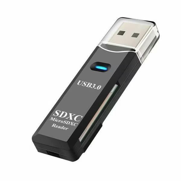 USB 3.0 2 in 1 HighSpeed Memory Card Reader Adapter for Micro SD SDXC TF T-Flash, Sanoxy, Mfr#: SANOXY-CABLE116